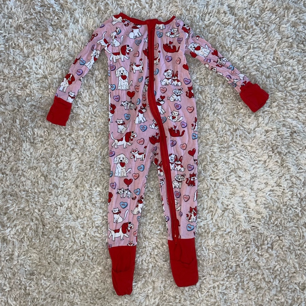 Little sleepies Pink Furever Valentines